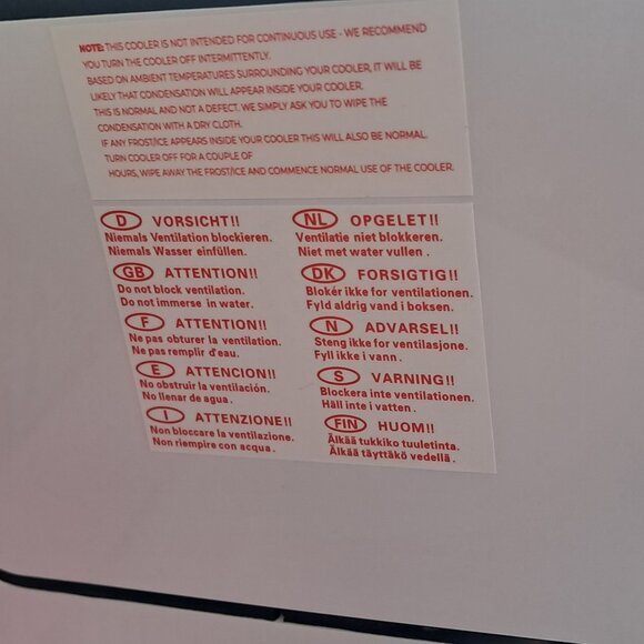 Hello Kitty Mini Fridge with Carry Handle  Thermoelectric Cooler.BNWT/BOX - Picture 11 of 15